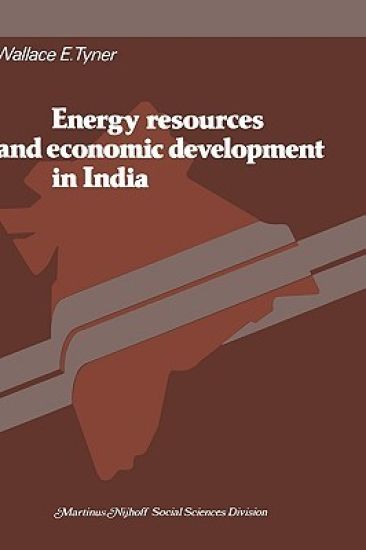 Energy resources and economic development in India