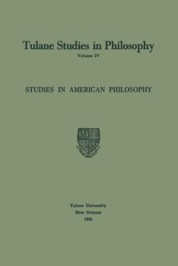Studies in American Philosophy