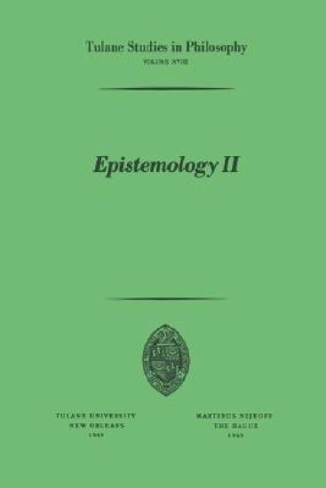 Epistemology II