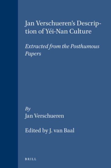 Jan Verschueren's Description of Yéi-Nan Culture