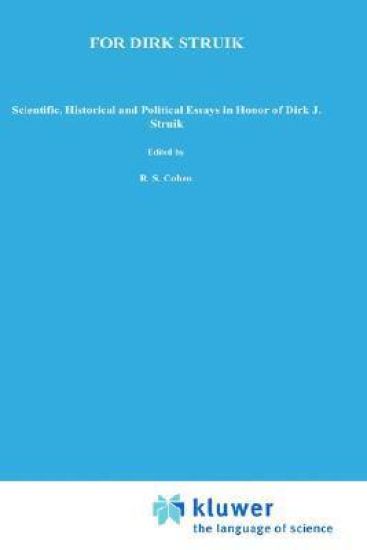 For Dirk Struik