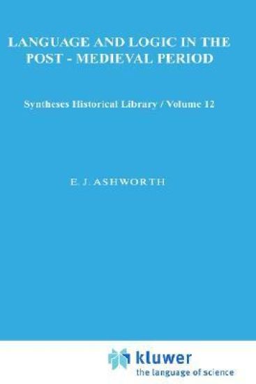 Language and Logic in the Post-Medieval Period