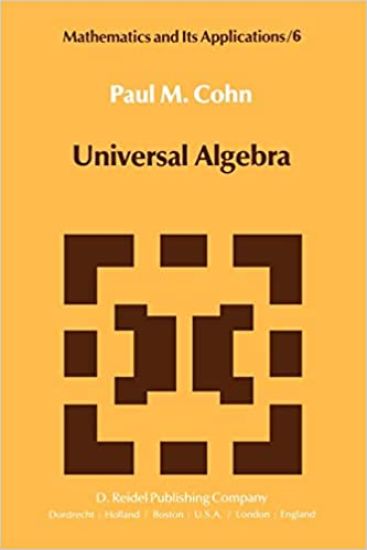 Universal Algebra