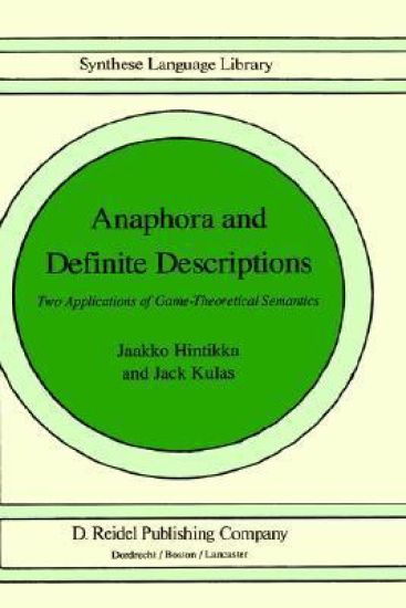 Anaphora and Definite Descriptions