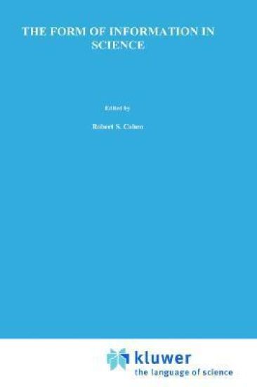 The Form of Information in Science