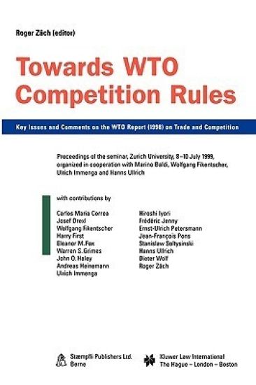 Towards WTO Competition Rules