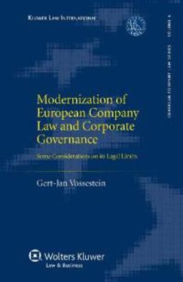 Modernization of European Company Law and Corporate Governance