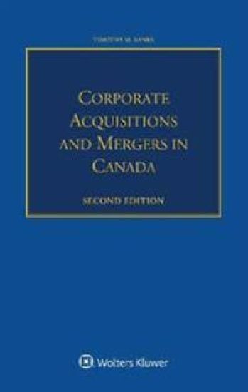 Corporate Acquisitions and Mergers in Canada