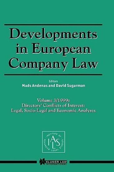 Developments in European Company Law