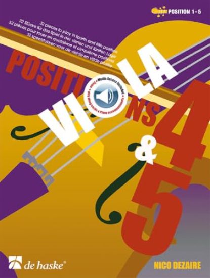 Viola Positions 4 & 5 - 32 pieces to play in fourth and fifth position