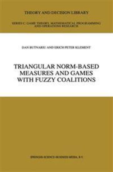 Triangular Norm-Based Measures and Games with Fuzzy Coalitions