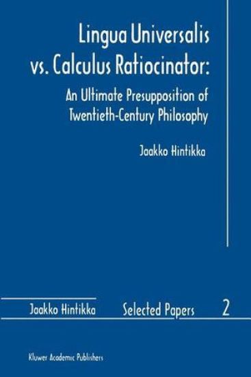 Lingua Universalis vs. Calculus Ratiocinator: