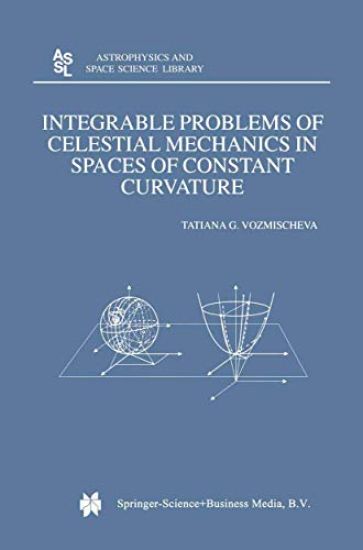 Integrable Problems of Celestial Mechanics in Spaces of Constant Curvature