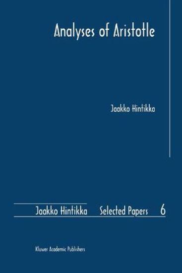Analyses of Aristotle