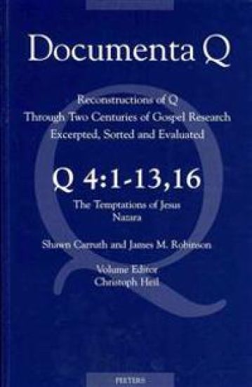 Q4: 1-13,16. the Temptations of Jesus - Nazara: Volume Editor: C. Heil