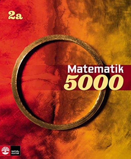Matematik 5000 Kurs 2a Röd & Gul Lärobok
