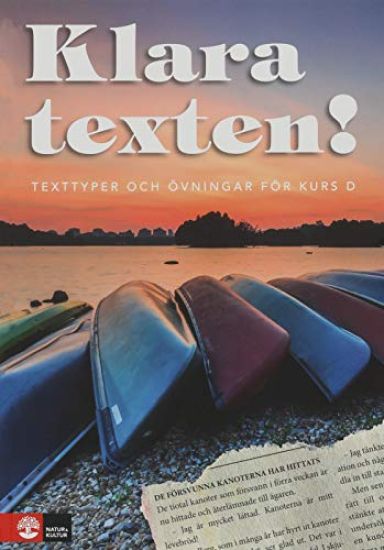 Klara texten! D
