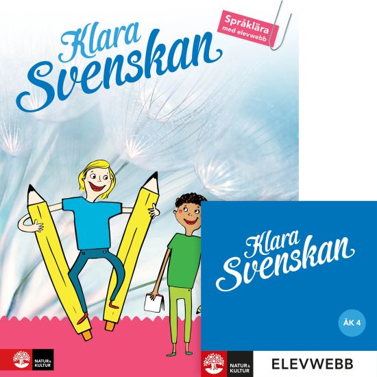 Klara svenskan åk 4 Elevbok Språklära : inkl digital färdighetsträning