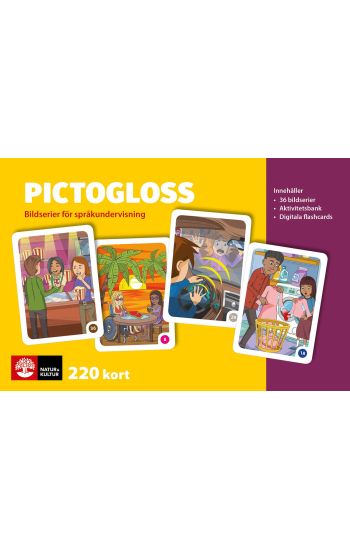 Pictogloss Bildserier för språkundervisning