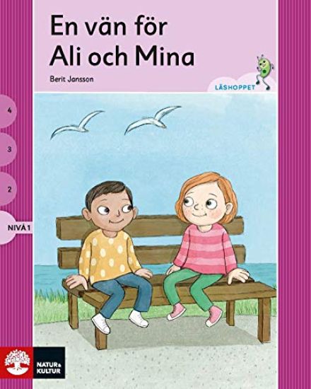 Läshoppet Nivå 1- Ali och Mina, 4 titlar