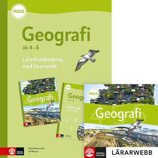 PULS Geografi 4-6 Lärarhandledning med lärarwebb, fjärde upplagan