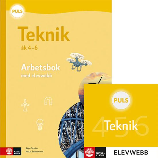 PULS Teknik 4-6 Arbetsbok med elevwebb, fjärde upplagan