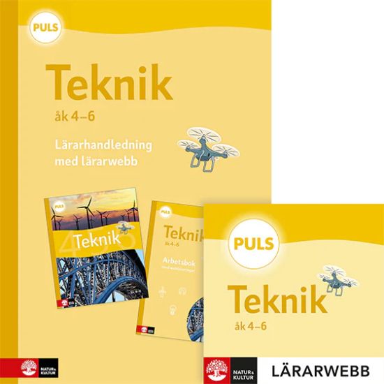 PULS Teknik 4-6 Lärarhandledning med lärarwebb, fjärde upplagan