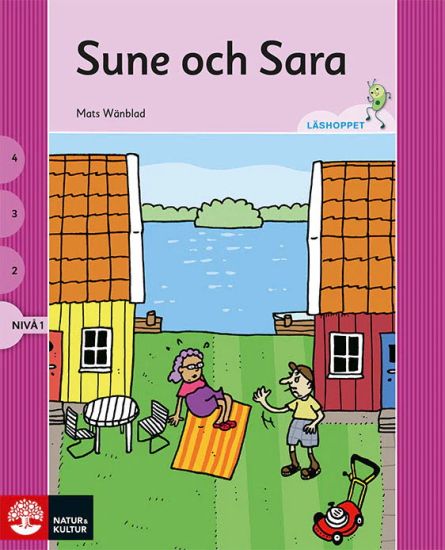 Läshoppet Nivå 1 - Sune och Sara, 4 titlar