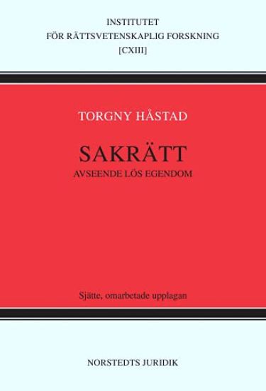 Sakrätt avseende lös egendom