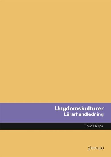 Om ungdomskulturer, lärarhandledning