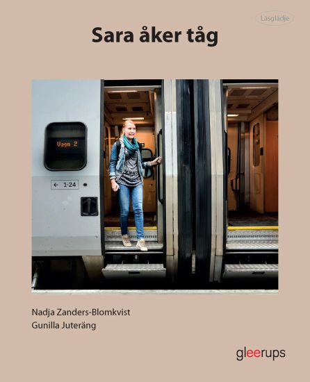 Läsglädje Sara åker tåg