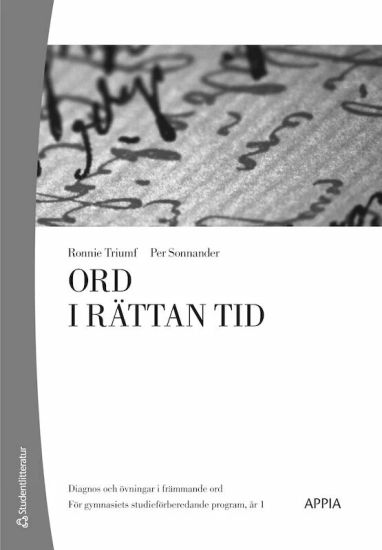 Ord i rättan tid (10-pack) - År 1 på gymnasiet