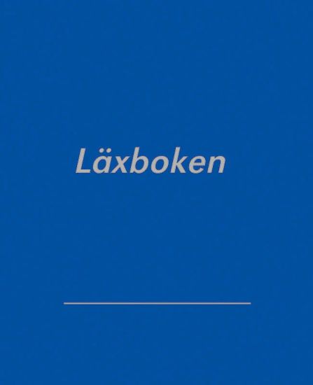 Läxboken Blå