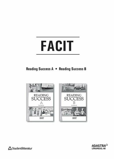 Reading Success Facit A-B