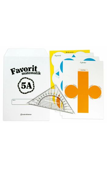 Favorit matematik 5A Laborativt material 5-pack