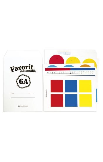 Favorit matematik 6A Laborativt material 5-pack