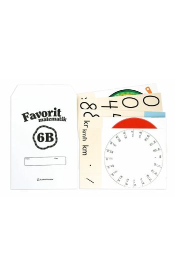 Favorit matematik 6B Laborativt material 5-pack