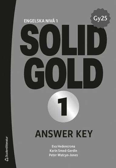 Kansikuva: Solid Gold 1 Answer Key