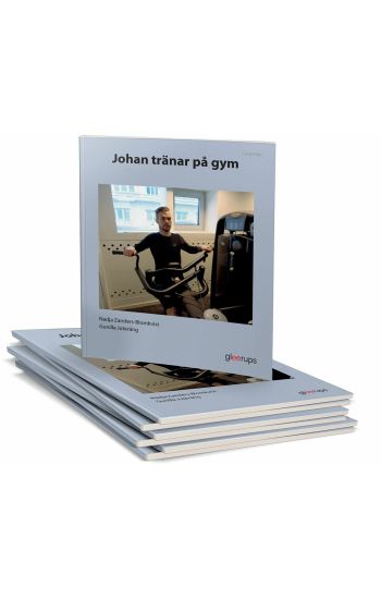 Läsglädje Johan tränar på gym, 10-pack