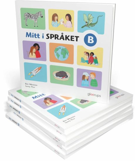 Mitt i språket, Läsebok B 25 ex + Arbetsbok B 25 ex Paket