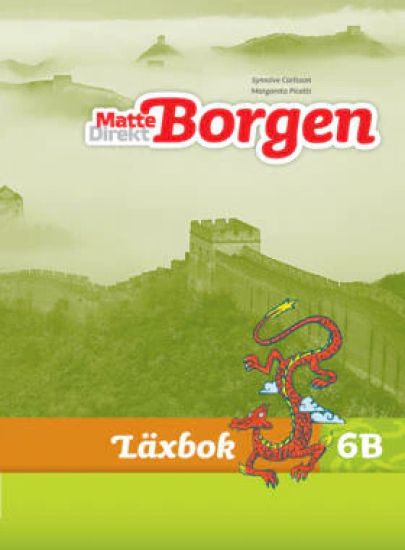 Matte Direkt Borgen Läxbok 6B Ny upplaga