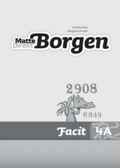 Matte Direkt Borgen Facit 4A (5-pack)
