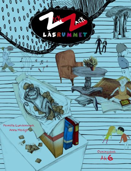 Zick Zack Läsrummet åk 6 Övningsbok