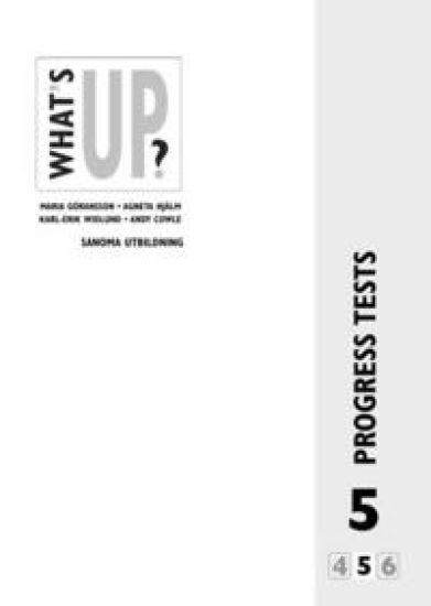 What's Up? 5 Progress tests (5-pack)