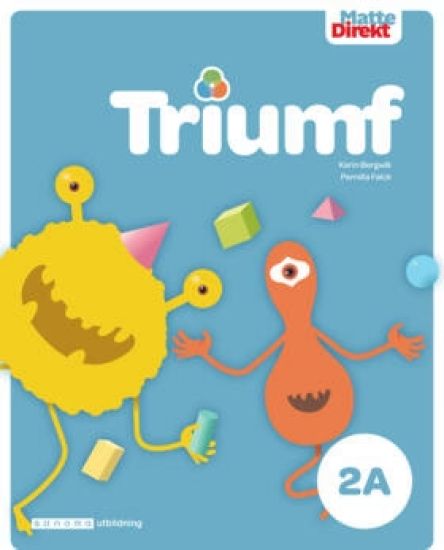 Matte Direkt Triumf 2A Elevbok röd