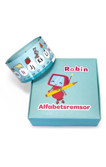 Robin Alfabetsremsor (10-pack)