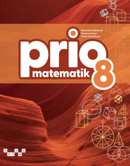 Prio Matematik 8 Grundbok, upplaga 2