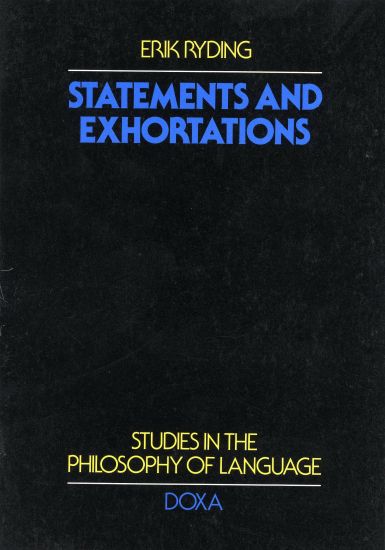 Statements and exhortations