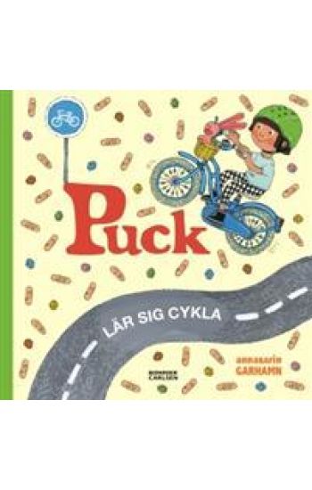 Puck lär sig cykla
