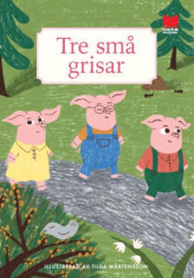 Tre små grisar (kartongbok)